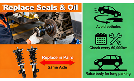  Inventory of Automobile Shock Absorber Failure and Maintenance Methods